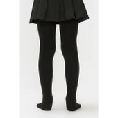 Kız Çocuk Pamuklu Külotlu Çorap Siyah thumbnail 2