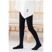 6 Adet Opak Külotlu Çocuk Çorabı 40 denye Siyah thumbnail 2