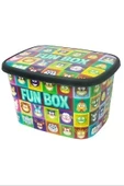Desenli Eğlenceli Mega Oyuncak Kutusu 50 Lt. Royaleks-M11851 thumbnail 2