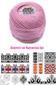Kaplan Etamin Ve Kanaviçe İpi 8 No Kod/Renk: PUDRA - Royaleks thumbnail 2