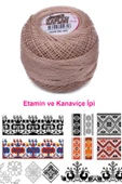 Kaplan Etamin Ve Kanaviçe İpi 8 No Kod/Renk: 842 - Royaleks thumbnail 2
