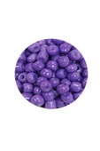 Dökme Cam Kum Boncuk Büyük Boy (6/0) 4 mm - 20 Gram - Mor - BNC80 thumbnail 2
