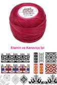 Kaplan Etamin Ve Kanaviçe İpi 8 No Kod/Renk: 816 - Royaleks thumbnail 2