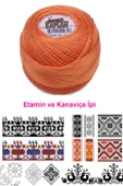 Kaplan Etamin Ve Kanaviçe İpi 8 No Kod/Renk: 244 - Royaleks thumbnail 2