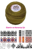 Kaplan Etamin Ve Kanaviçe İpi 8 No Kod/Renk: 582 - Royaleks thumbnail 2