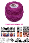Kaplan Etamin Ve Kanaviçe İpi 8 No Kod/Renk: 114 - Royaleks thumbnail 2