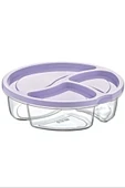 Yuvarlak Bölmeli Saklama kabı Royaleks-MP-7049 thumbnail 2