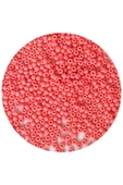 Pembe Renk 4 mm Yaklaşık 1100 adet / 100 gram Cam Boncuk Oya Yazma Bileklik ve Kolye - 4