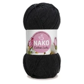 5 Adet Cotton Lüks Yelek Tunik Kazak Bluz Hırka İpi Yünü Siyah 97568 - 2