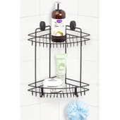 Üçgen Köşelik Pasifik İki Katlı 22 Cm Dübelli Siyah Royaleks-DS-734 thumbnail 4