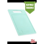 Kesme Tahtası Kaydırmaz Plastik Kesme Sunum Tahtası Pratik Kesim Panosu 160x245 Mm Royaleks-FR-107 thumbnail 4