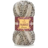 5 Adet Hercai Ebruli Hırka Kazak Atkı Bere El Örgü İpi Yünü 7309 - 2