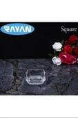 Square Tekli Kare Cam Kahvaltılık Kase Royaleks-81485 thumbnail 2