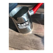 Paslanmaz Çelik Cezve 300 Ml Kahve Pişirim Cezvesi Bakalit Saplı Royaleks-VVs100 - 3