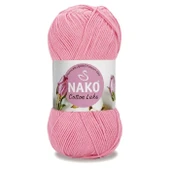 5 Adet Cotton Lüks Yelek Tunik Kazak Bluz Hırka İpi Yünü Pembe 97549 - 2