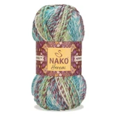 5 Adet Hercai Ebruli Hırka Kazak Atkı Bere El Örgü İpi Yünü 76037 - 2