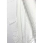 Keten Kumaş - Organik Kumaş - Perde Kumaşı - Ince Keten - Kıyafet Için Kumaş Örtü Beyaz 11 thumbnail 1