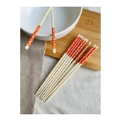 Chopsticks Bambu Yemek Çubuğu 10'lu thumbnail 2