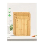 Rossel Premium 3'lü Bambu Kesim Panosu thumbnail 2