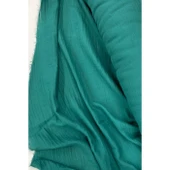 Çok Amaçlı Müslin Pamuklu Bebek Örtü ve Battaniye Kumaşı Müslin Bez Petrol Yeşili 41 thumbnail 1