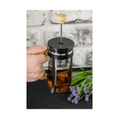 Lüx Cam 350 ml French Press Siyah thumbnail 2