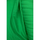 Çok Amaçlı Müslin Pamuklu Bebek Örtü ve Battaniye Kumaşı Müslin Bez Zümrüt Yeşili 41 thumbnail 2