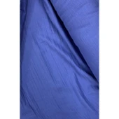 Çok Amaçlı Müslin Pamuklu Bebek Örtü ve Battaniye Kumaşı Müslin Bez İndigo 89 thumbnail 2