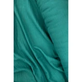 Çok Amaçlı Müslin Pamuklu Bebek Örtü ve Battaniye Kumaşı Müslin Bez Petrol Yeşili 41 thumbnail 2