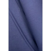 Keten Kumaş - Organik Kumaş - Perde Kumaşı - Ince Keten - Kıyafet Için Kumaş Örtü Lacivert 26 thumbnail 2