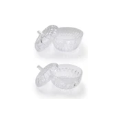 2'Li Mika Dekoratif Şekerlik Lokumluk Seti - 2