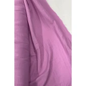 Çok Amaçlı Müslin Pamuklu Bebek Örtü ve Battaniye Kumaşı Müslin Bez Leylak thumbnail 1