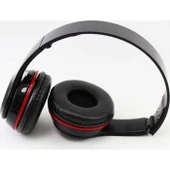 Siyah Kulak Üstü Portatif Katlanır Stereo Kulaklık - 3