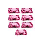 7 Paket Red Rose Islak Havlu Mendil 90 Adet Kapaklı Gül Kokulu thumbnail 3