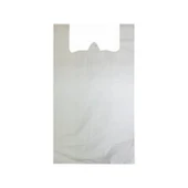 Beyaz Atlet Poşet Küçük Boy 25x45 cm Takriben 110 Adet 1 Kg thumbnail 2