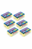 6 adet Jumbo Boy Endüstriyel Çok Amaçlı Bulaşık Süngeri 13x8x4 cm thumbnail 1