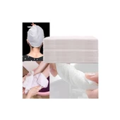 100 Adet Tek Kullanımlık Havlu Hasta Bakım Bebek Bakım Manikür Pedikür Havlusu HEDİYELİ - 6