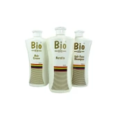 Brezilya Fönü 3'lü Kutulu Set Keratin + Saç Kremi + Tuzsuz Şampuan Düz ve Işıltılı Saçlar Botox - 4