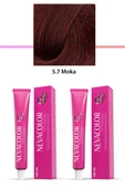 2 li Set Premium 5.7 Moka - Kalıcı Krem Saç Boyası 2 X 50 g Tüp thumbnail 1