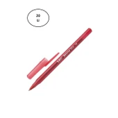 Bic Round Stic Tükenmez Kırmızı Kalem 20'li - 2