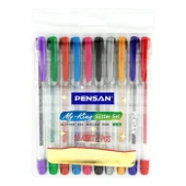 Pensan My-Kıng Simli Jel Kalem 10Lu Set - 1