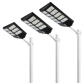 900 Watt Çok Kaliteli, Kumandalı, Güneş Enerjili, Fotoselli, Sensörlü, 3 Modlu Solar Bahçe Armatürü thumbnail 5