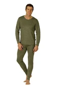Kota Erkek Yeşil Askeri Termal Içlik Tayt Fanila Takım(Bere Hediyeli) thumbnail 1