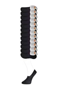 Siyah Erkek Babet Çorap 12 çift thumbnail 1