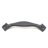 Antika Tarz Dekoratif Pirinç Deste Kapı Kulbu - 25x120 mm, Oksit - 1