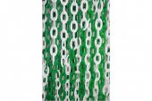 6 Mm 5 Metre Yeşil Beyaz Plastik Tafik/Park Zincir - 6