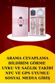 Wireless Şarjlı Akıllı Saat ve Dijital Göstergeli Kablosuz Bluetooth Kulaklık Nabız Ölçer - 3