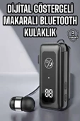 Kablolu Makaralı Bluetooth Kulaklık Uzun Pil Ömrü Dijital Göstergeli thumbnail 1