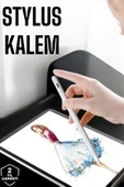 Tablet Kalemi Stylus Pen Dokunmatik Kalem Android Ve İOS Uyumlu Şarjlı thumbnail 2