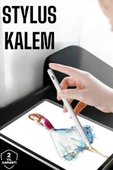 Tablet Kalemi Stylus Pen Dokunmatik Kalem Android Ve İOS Uyumlu Şarjlı thumbnail 1