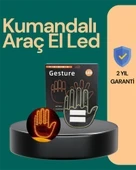 Kablosuz Kumandalı LED Jest Işığı – 3 Modlu Araba Arkası Mesaj Işığı, 203 LED ile Yüksek Parlaklık thumbnail 2